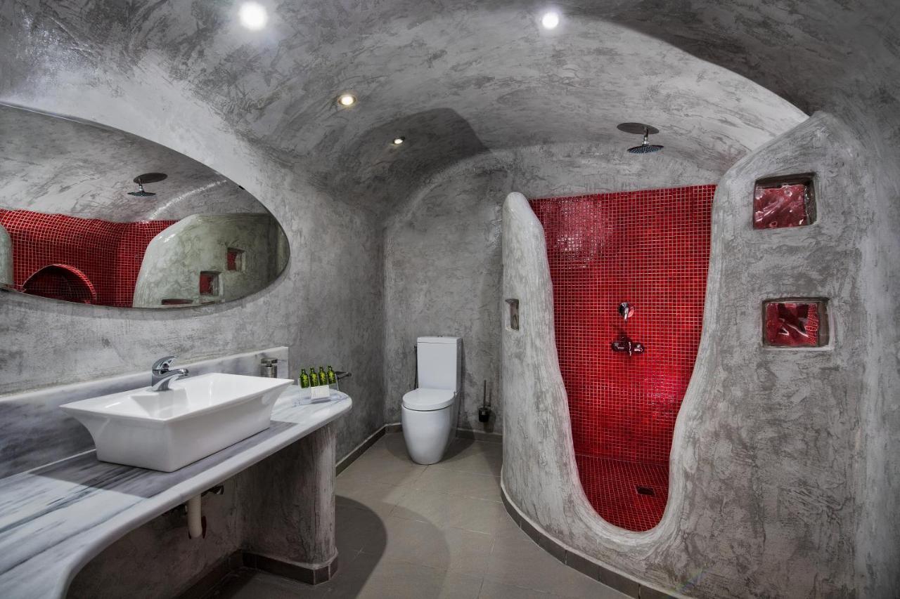 Katerina'S Castle - Caldera Cave Hotel Imerovígli Kültér fotó